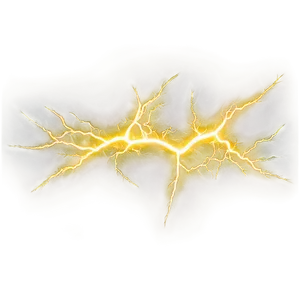 Yellow Lightning Web PNG Onf62 PNG