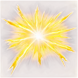 Yellow Lightning Whirl PNG 06132024