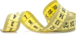 Yellow Measuring Tape PNG image