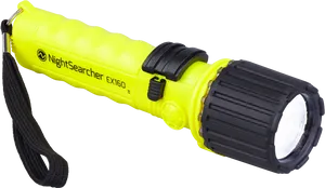 Yellow Nightsearcher E X160 Flashlight