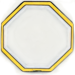 Yellow Octagon Sign Png 61 PNG image