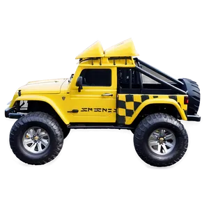 Yellow Off-road Car PNG Ndn PNG