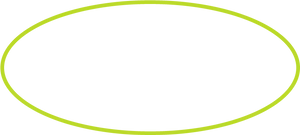 Yellow Oval Outline PNG image