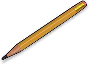 Yellow Pencil Clipart.png PNG image