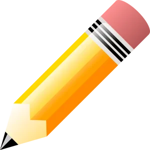 Yellow Pencil Clipart.png PNG image