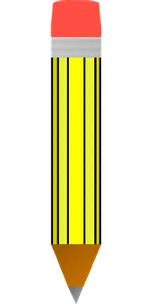 Yellow Pencil Graphic PNG image