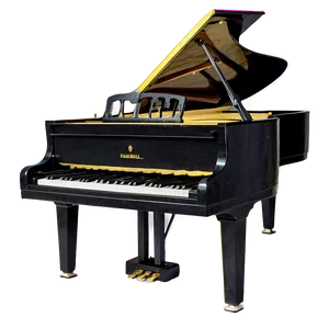 Yellow Piano Png Vmr14 PNG image