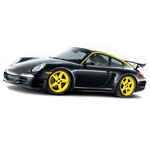 Yellow Porsche PNG 73 PNG