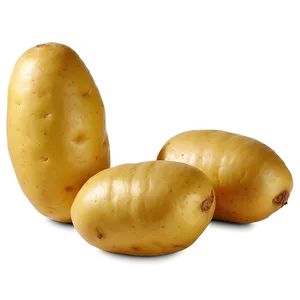 Yellow Potato PNG Pob