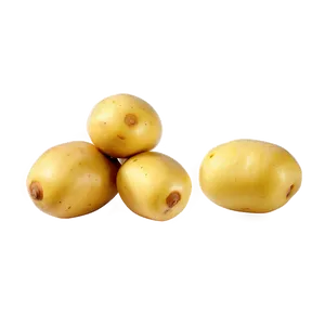 Yellow Potato PNG Wno