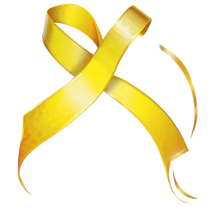 Yellow Ribbon Banner Png 33 PNG image