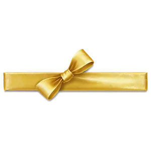 Yellow Ribbon Gift Wrap PNG Xbm11 PNG