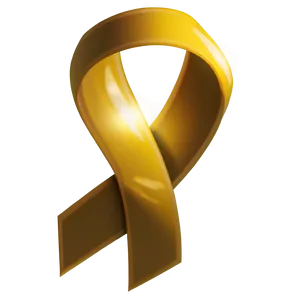 Yellow Ribbon Icon PNG 1