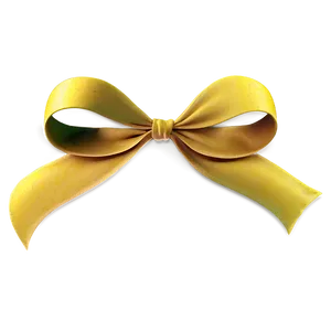 Yellow Ribbon Loop PNG 06262024