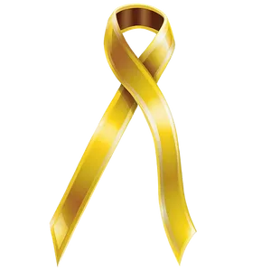 Yellow Ribbon On Gift PNG 73