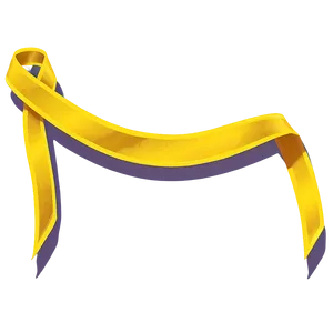 Yellow Ribbon Streamer PNG Yec90 PNG