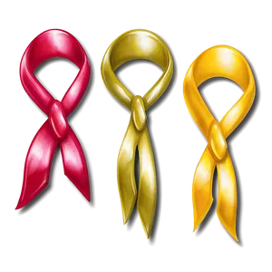 Yellow Ribbon Tie PNG Bsa