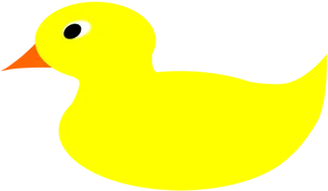 Yellow Rubber Duck Illustration PNG