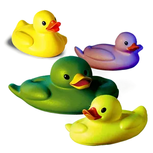 Yellow Rubber Duck PNG 05032024