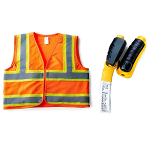 Yellow Safety Vest Png 06282024 PNG image