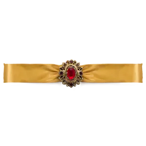 Yellow Sash Png 9 PNG image