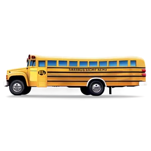 Yellow School Bus Png 83 PNG image