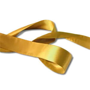 Yellow Silk Ribbon Png Uqr38 PNG image