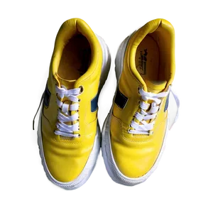 Yellow Sneakers Png Hns PNG image