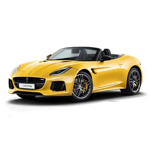 Yellow Sports Car PNG Xgw