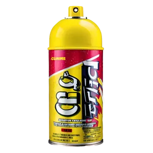 Yellow Spray Paint PNG 68
