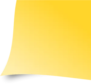 Yellow_ Sticky_ Note_ Corner_ Curl PNG image