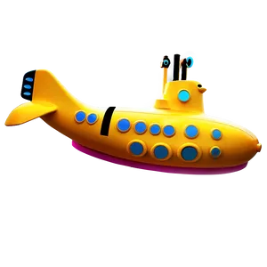 Yellow Submarine Discovery Png 06292024 PNG image