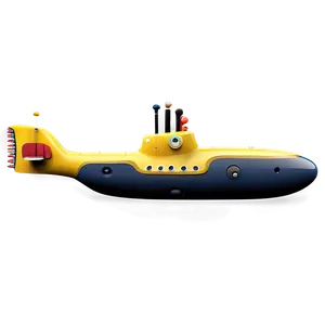Yellow Submarine Sea Exploration PNG 06292024