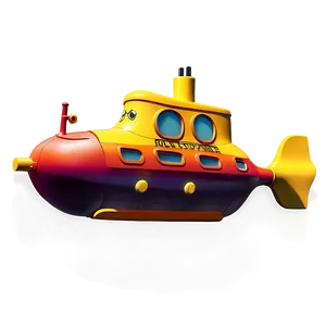 Yellow Submarine Underwater Adventure Png 78 PNG image