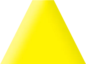 Yellow Triangle Graphic PNG image