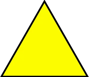 Yellow Triangle Graphic