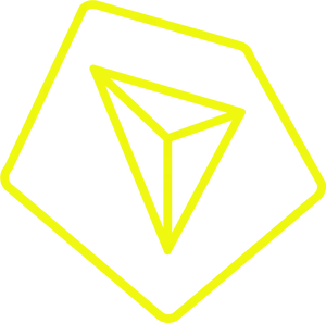 Yellow Triforce Symbol Graphic PNG image