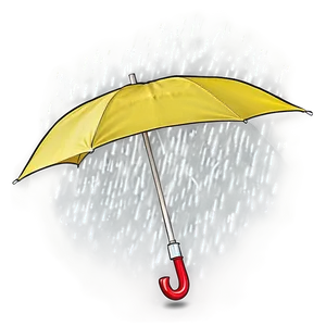 Yellow Umbrella PNG 8