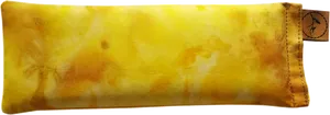 Yellow Watercolor Pencil Case PNG image