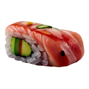 Yellowtail Sushi Piece PNG Vmg60 PNG