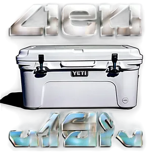 Yeti Cooler On Road Trip PNG Tiw