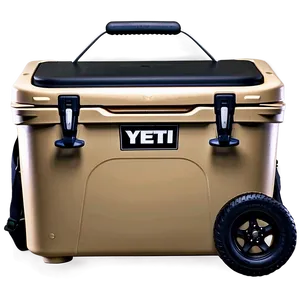 Yeti Cooler With Barbecue Supplies PNG 6