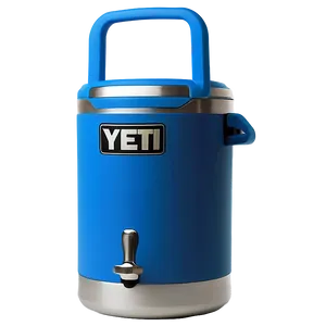 Yeti Cooler With Water Bottles Png 06282024 PNG image