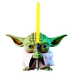 Yoda Character Art PNG 98