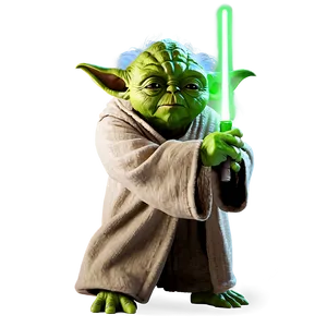 Yoda Character Art PNG Oge