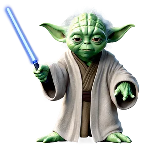 Yoda Character Art PNG Rqs44