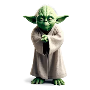 Yoda Classic Pose PNG 35 PNG