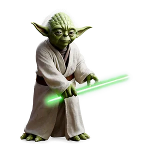 Yoda Classic Pose PNG Nuh26 PNG