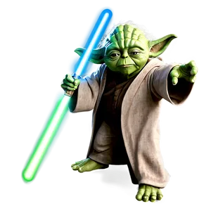 Yoda Force Pose PNG Oos64