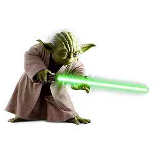 Yoda Force Pose PNG Qyn13